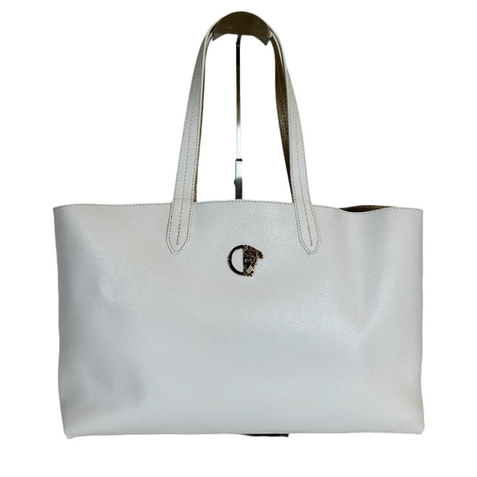 Tote bag blanca interior dorado