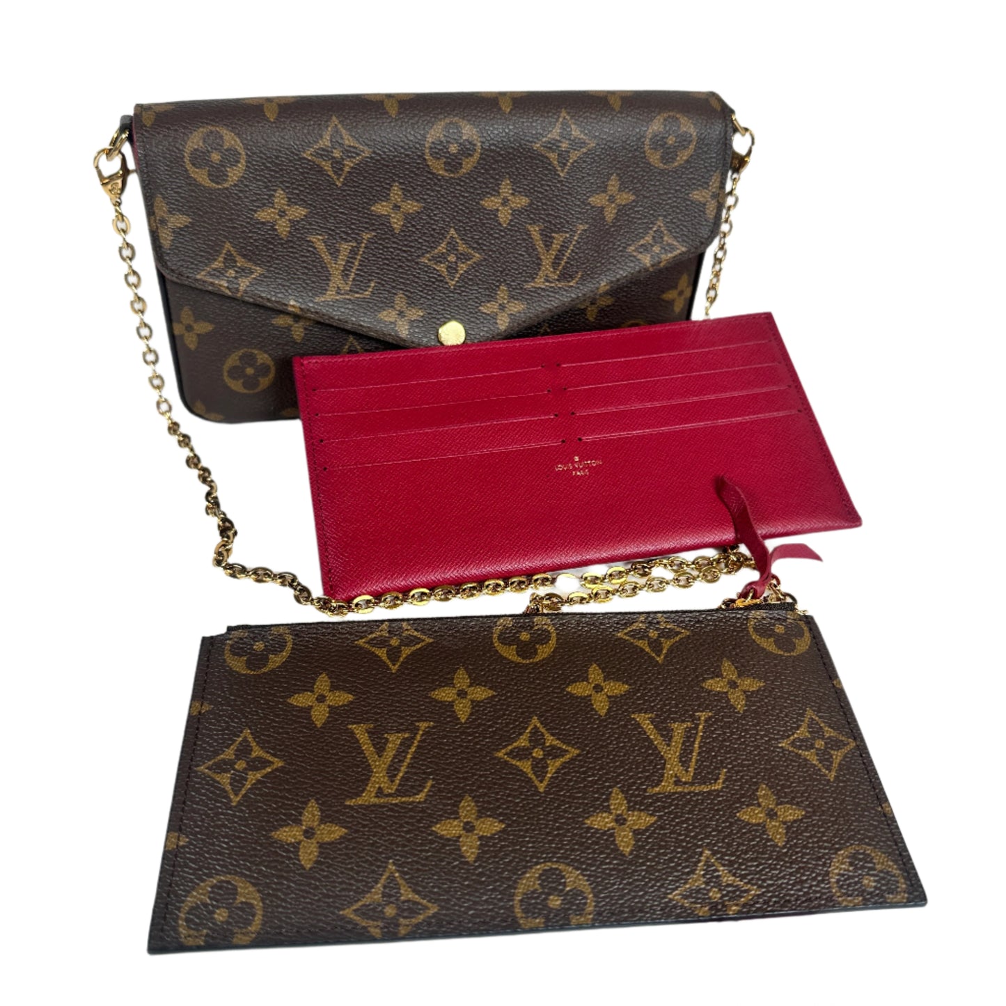 Felicie pouchette monogram