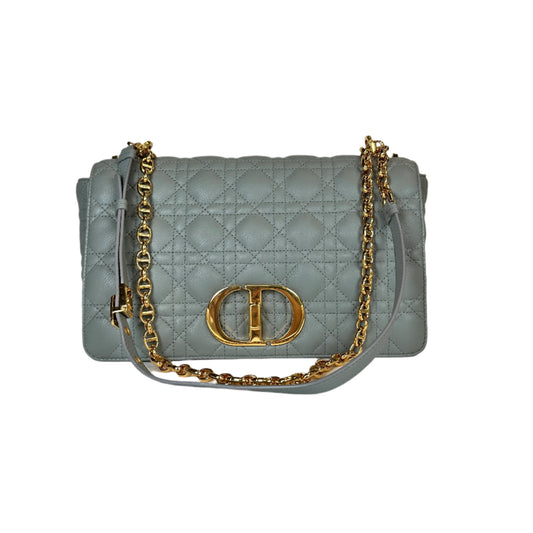 Caro Cannage Calfskin Grey Large