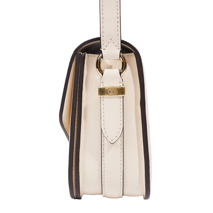 Pont 9 MM crossbody bag white leather