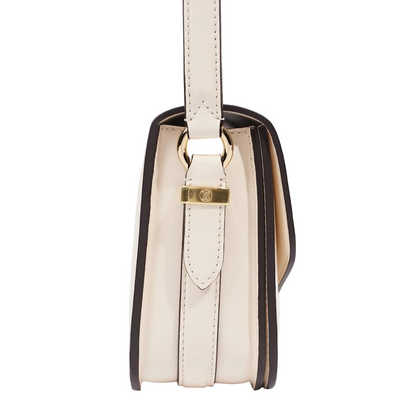 Pont 9 MM crossbody bag white leather