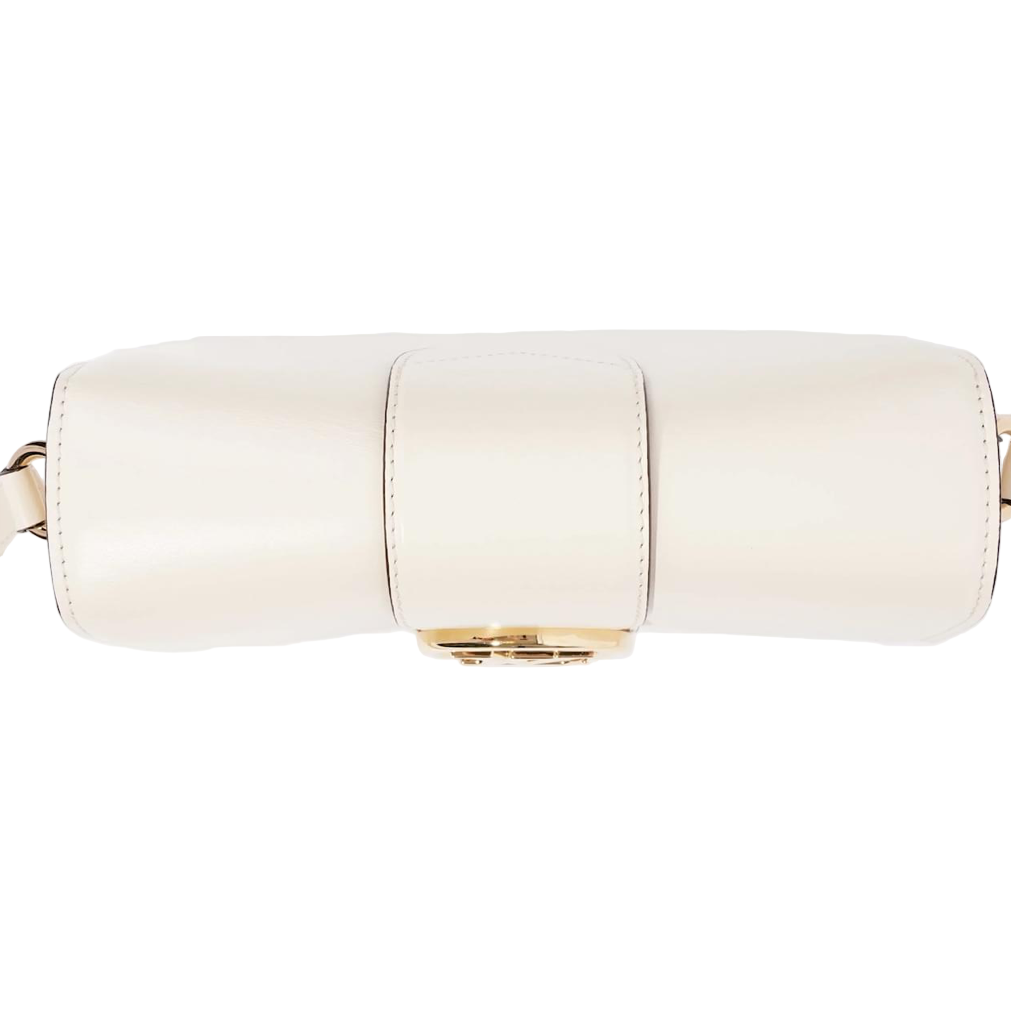 Pont 9 MM crossbody bag white leather