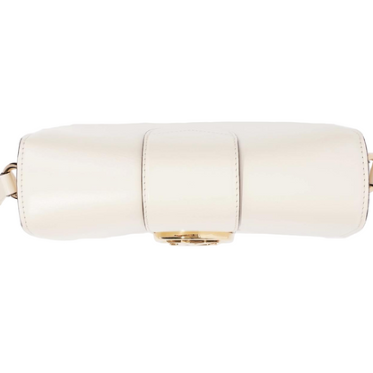 Pont 9 MM crossbody bag white leather