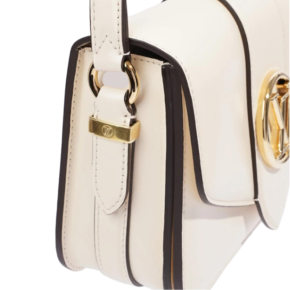 Pont 9 MM crossbody bag white leather