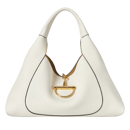 Maxi shoulder bag Hobo white