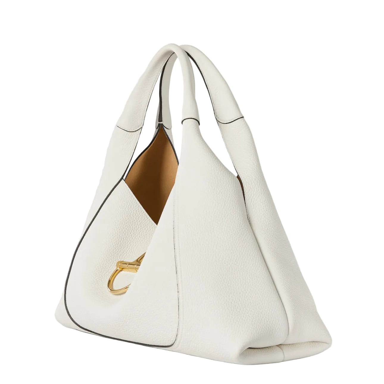 Maxi shoulder bag Hobo white