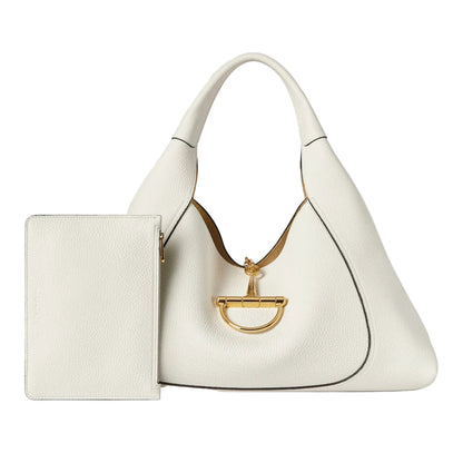 Maxi shoulder bag Hobo white