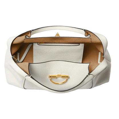 Maxi shoulder bag Hobo white