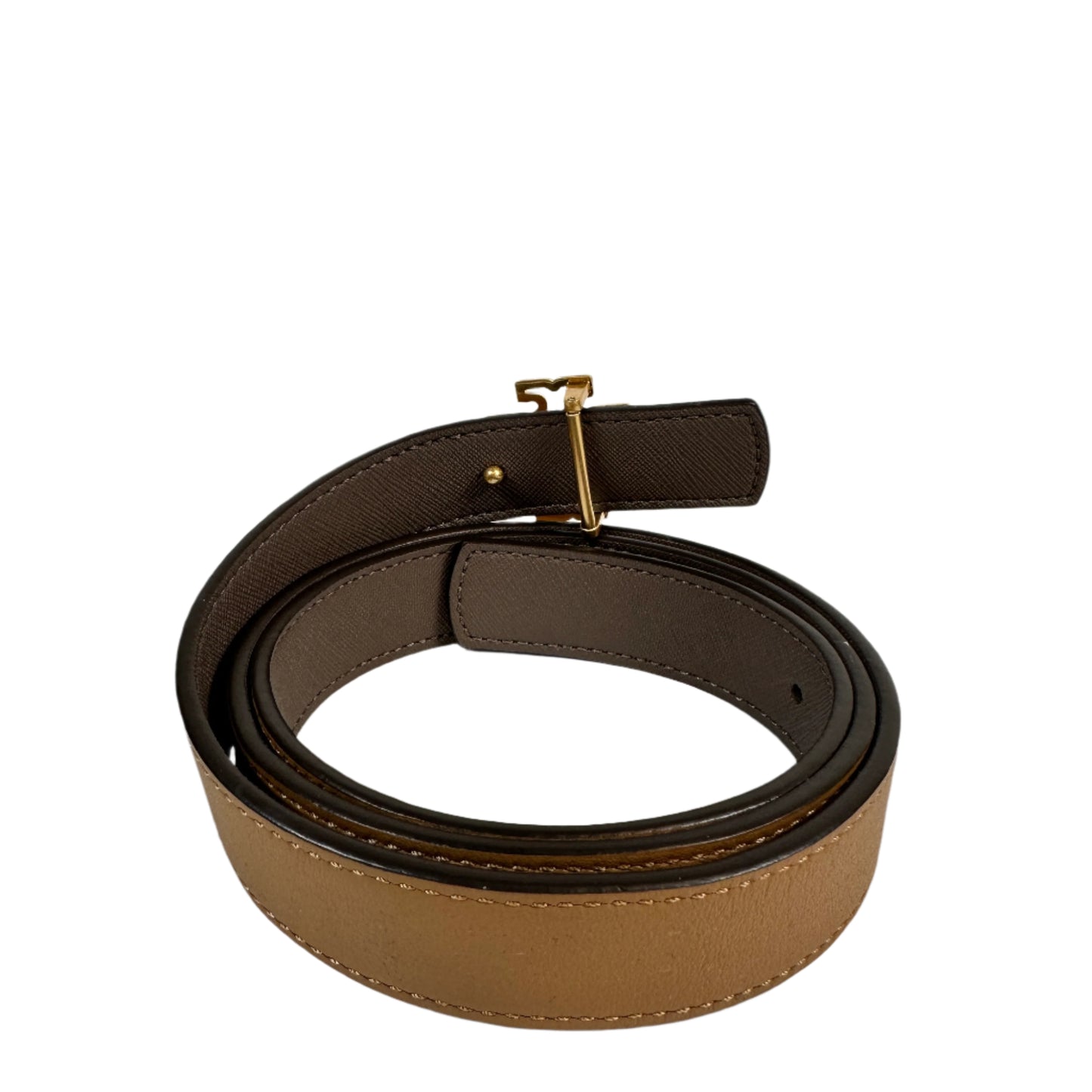 Cinturón beige reversible Talla 90