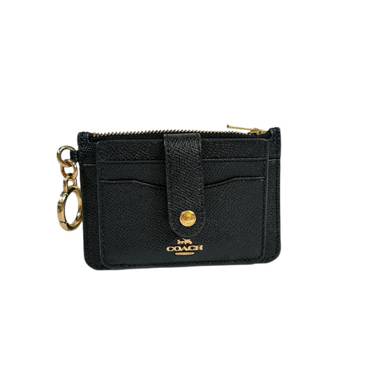 Card holder negro con llavero