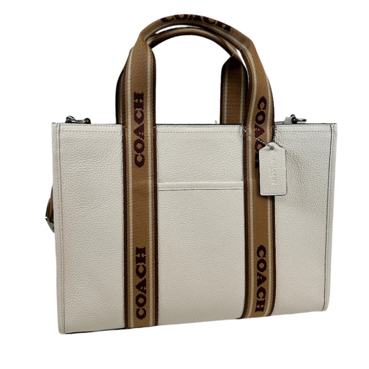 Coach Light white/brown SMTH Tote
