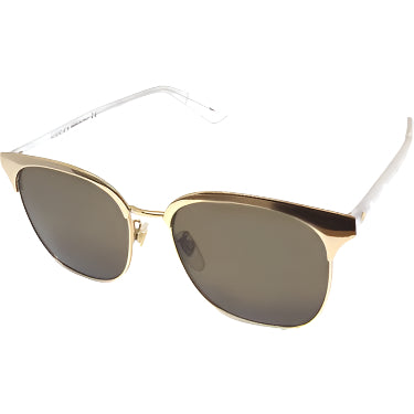 Sunglasses Clubmaster Dorado/blanco