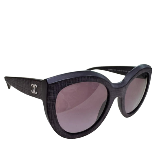Acetate Polarized Butterfly Signature Sunglasses 5331 Purple