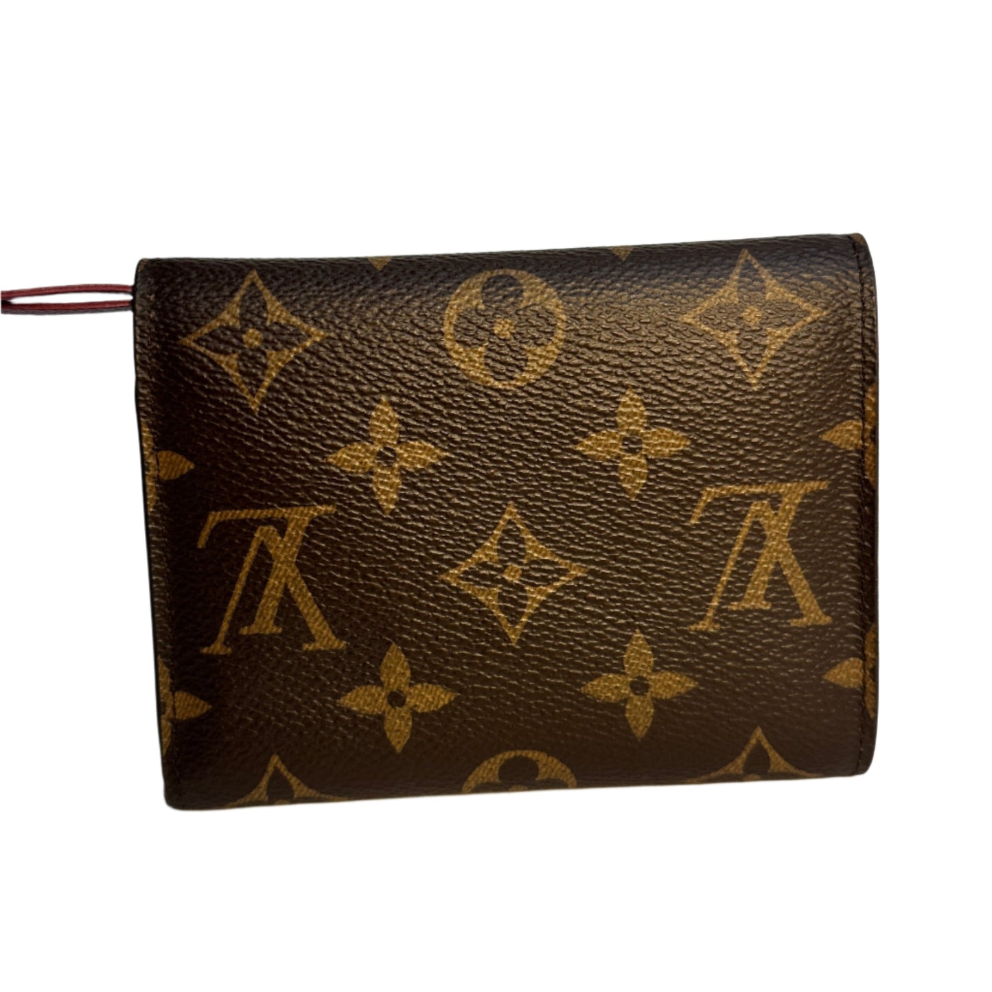 Victorine wallet monogram fucsia interior con iniciales