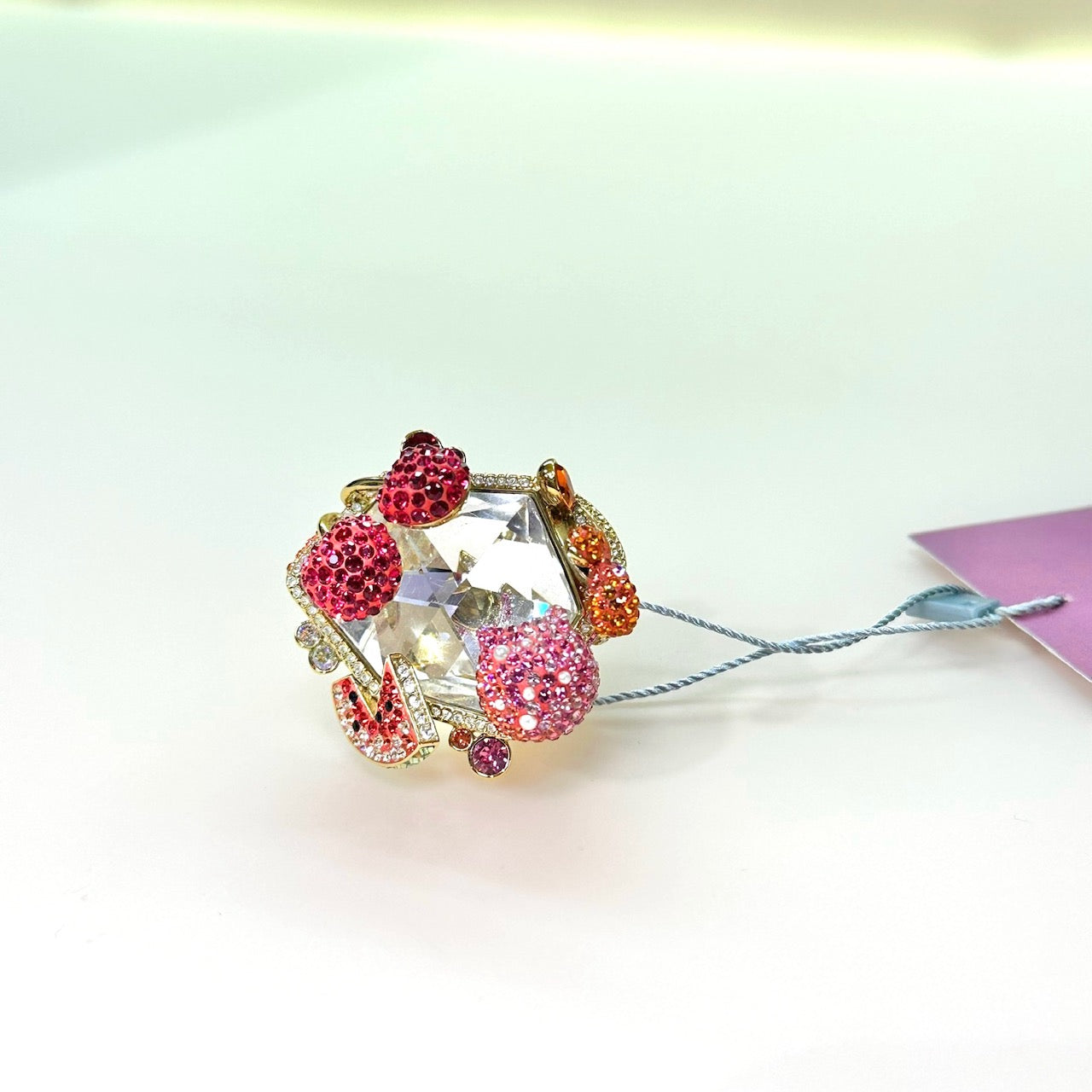 Swarovski XL multicolor fruit ring