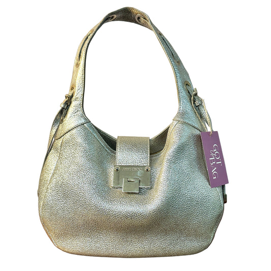 Silver Metallic shoulder bag