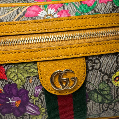 Ophidia GG belt bag amarillo