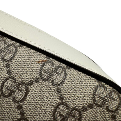 Horsebit small canvas white