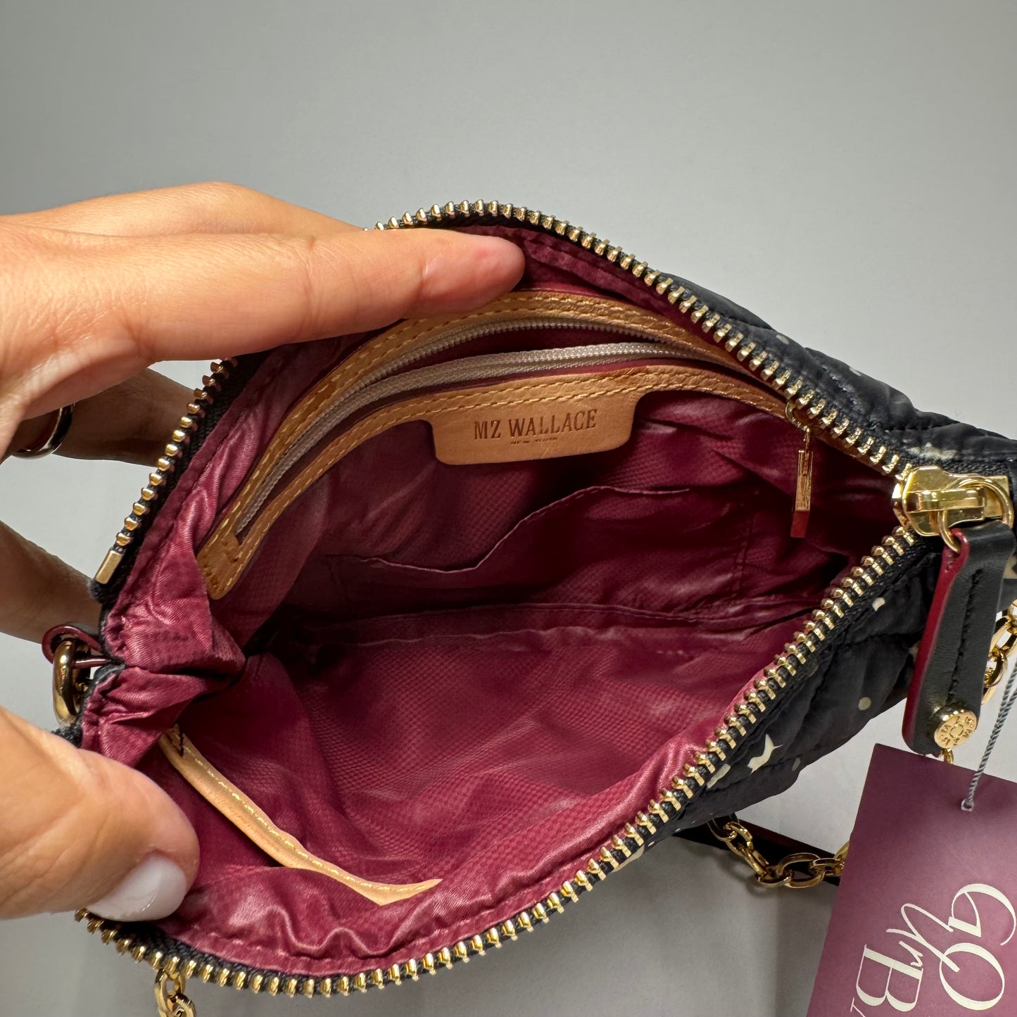Ruby bag mini crossbody gold stars