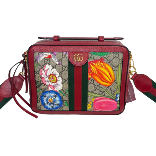 Ophidia GG Flora 2-way bag Limited Edition