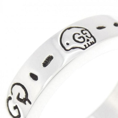 Ghost sterling silver ring Talla 6 3/4