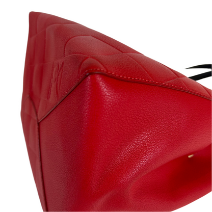 Matryoshka Hobo Red Leather