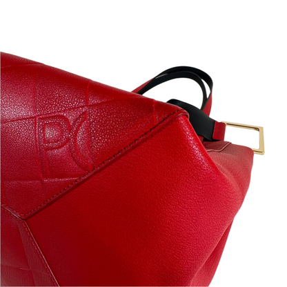 Matryoshka Hobo Red Leather