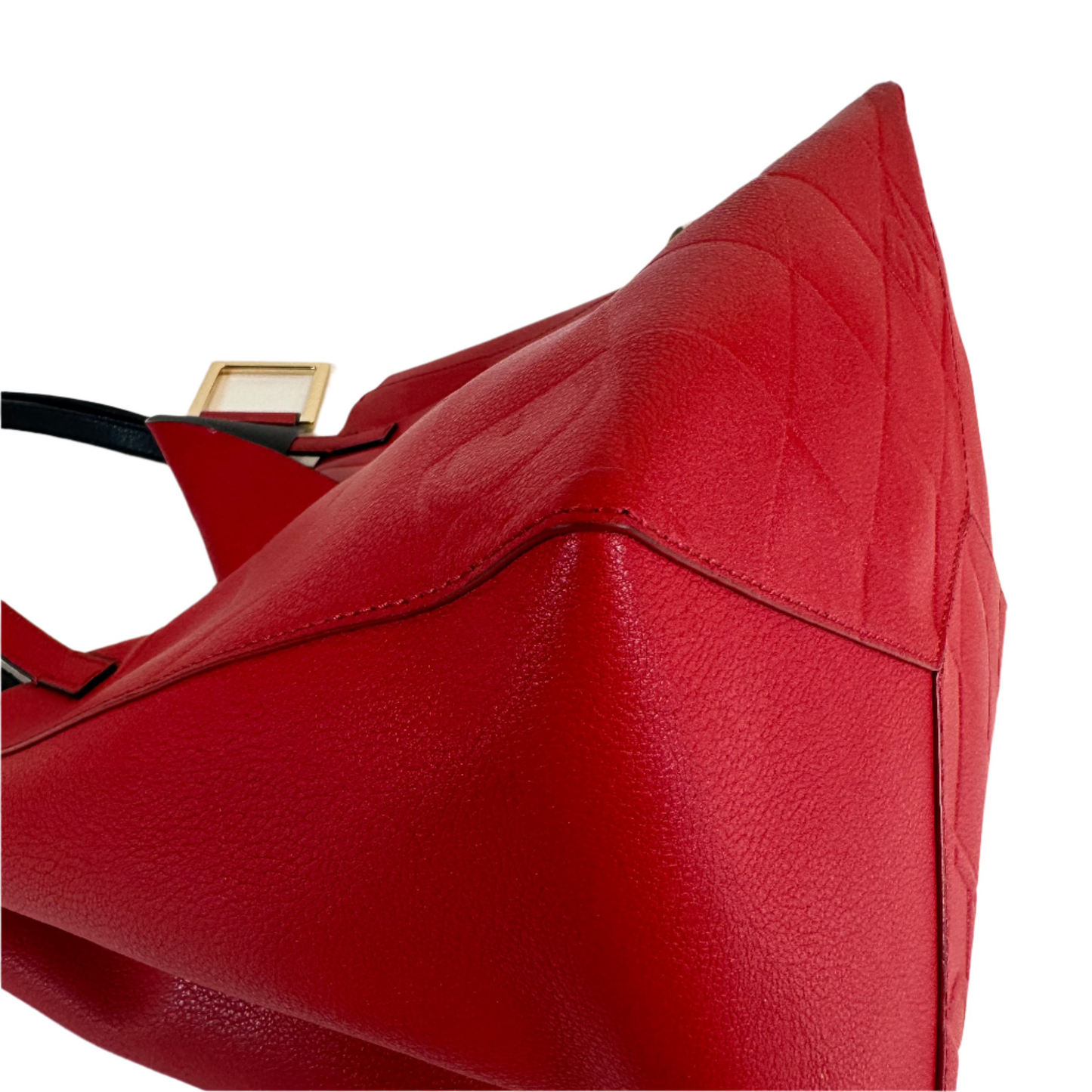 Matryoshka Hobo Red Leather