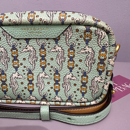 Tory Burch de caballitos de mar aqua