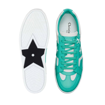 Star sneakers teal 39