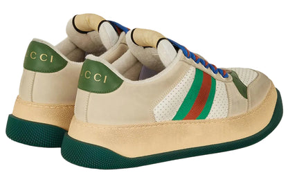 Screener Sneaker off white green-red 8
