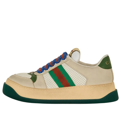 Screener Sneaker off white green-red 8