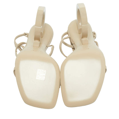 Elina x5 logo heel beige 7.5