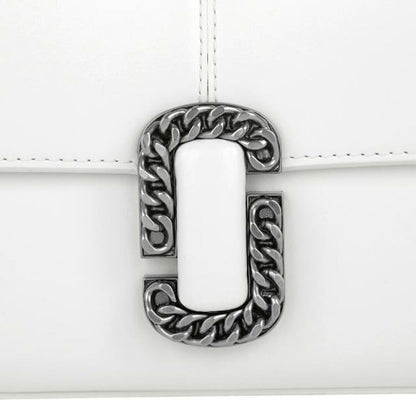The St Marc Mini Top Handle Satchel White Crossbody Bag