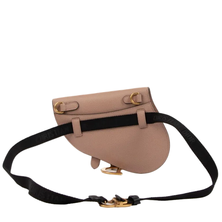 Saddle Belt Bag Leather dusty pink