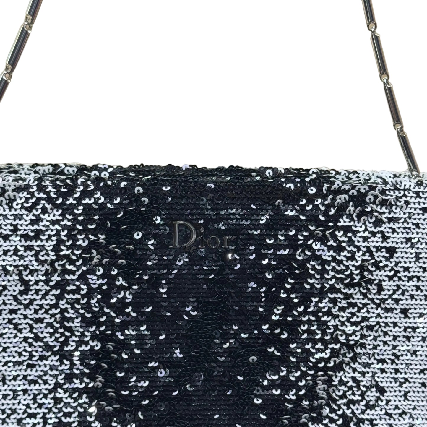 2013 Sequin Black and White Clutch