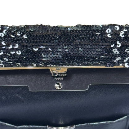 2013 Sequin Black and White Clutch