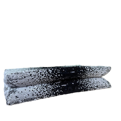 2013 Sequin Black and White Clutch