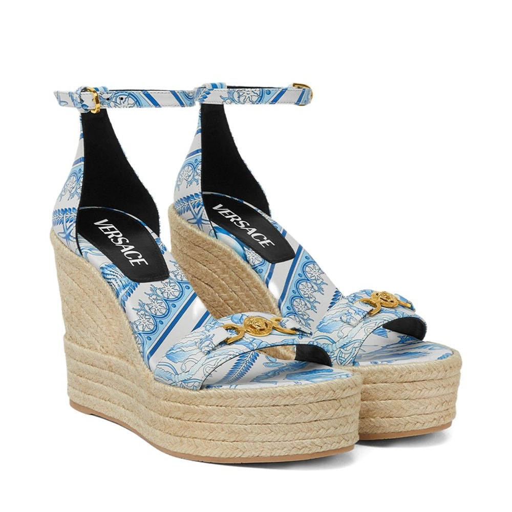 95' espadrilles medusa blue print shells