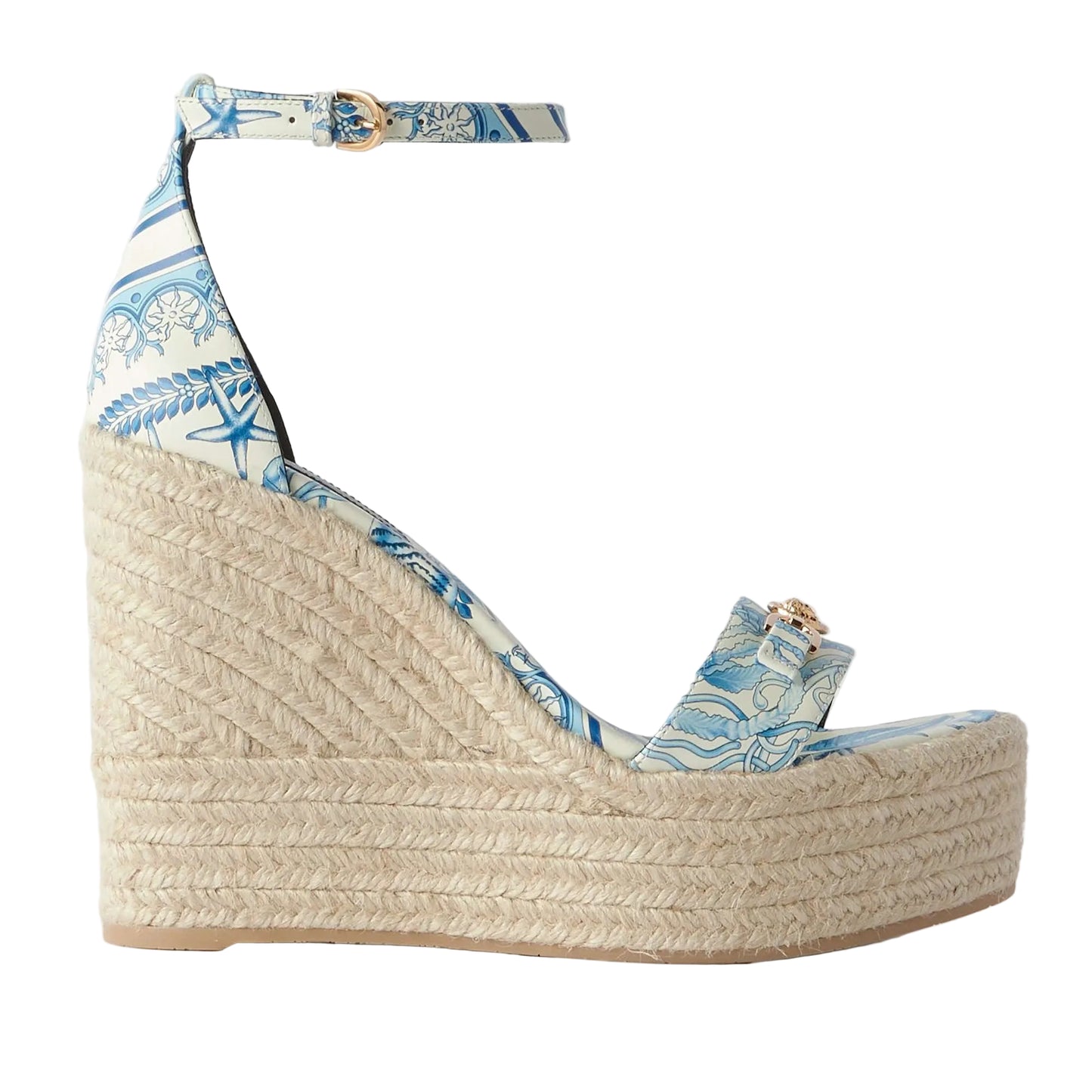 95' espadrilles medusa blue print shells