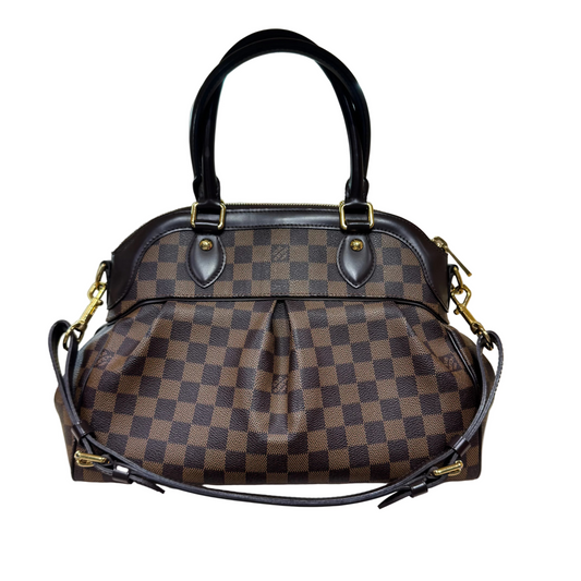 Trevi PM damier ebene shoulder strap