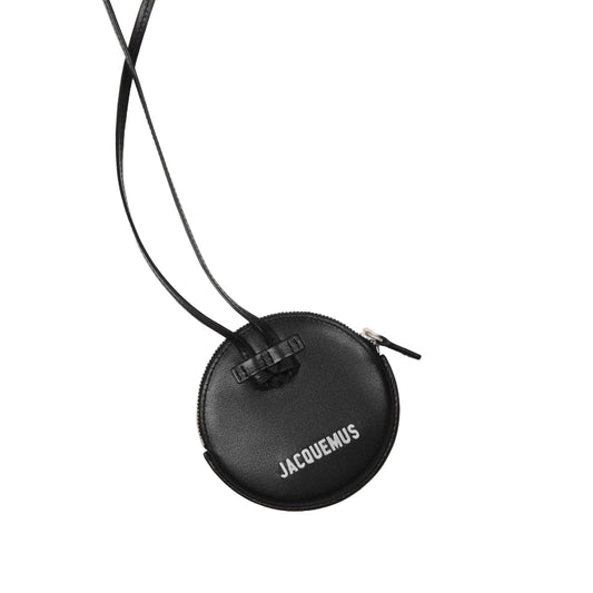 Le pitchou round coin purse black