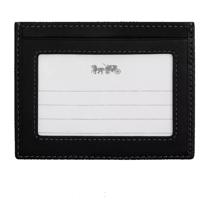 Men card holder black