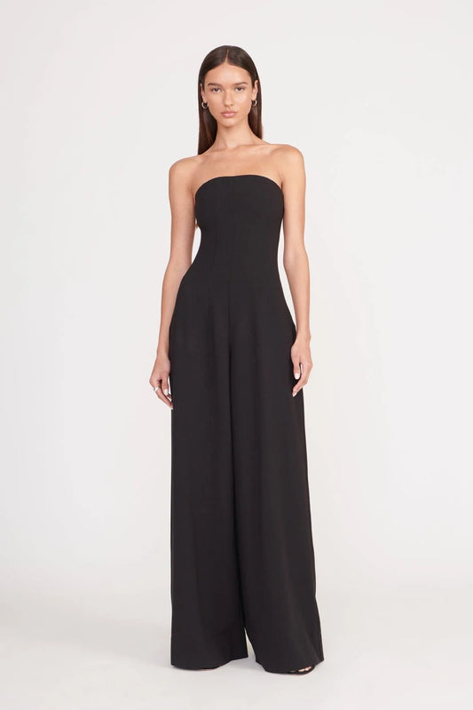 Staud Benjamin Jumpsuit in black 4