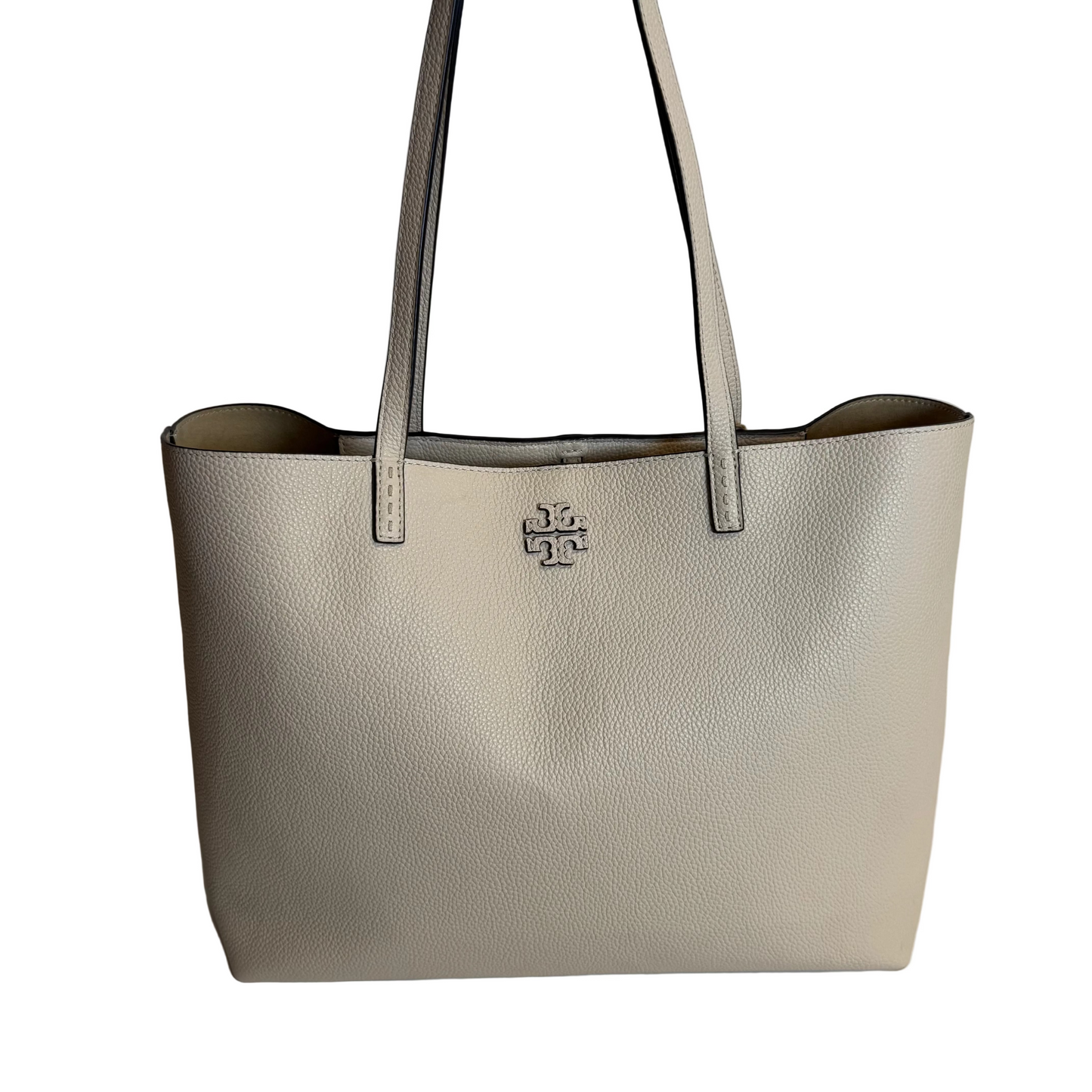 McGraw tote light beige leather