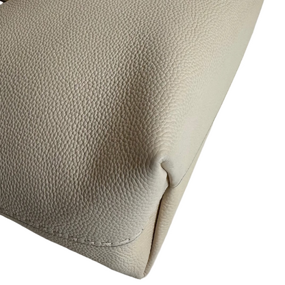 McGraw tote light beige leather