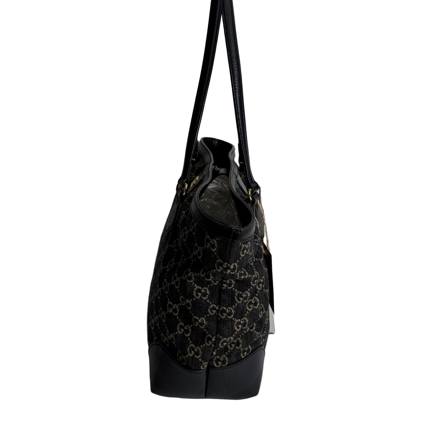 GG Ophidia Tote bag denim black
