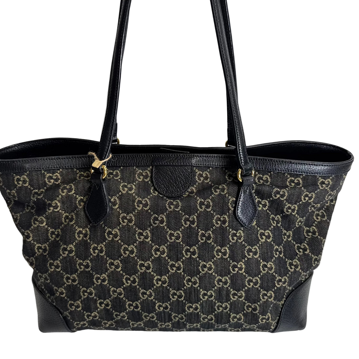 GG Ophidia Tote bag denim black