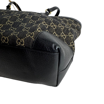 GG Ophidia Tote bag denim black