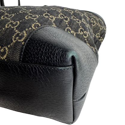 GG Ophidia Tote bag denim black